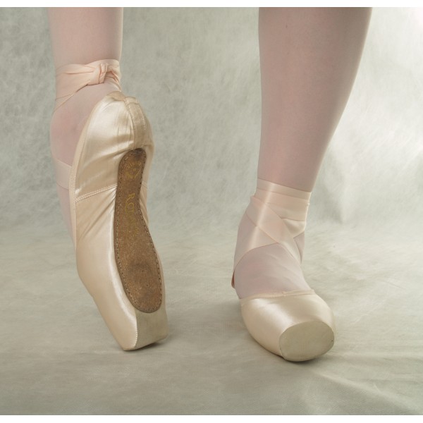 RC JW-R Špičky U-cut, leather toe