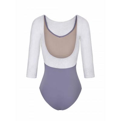#2109 Ballet-Leotard-Penelope-Blue-Back-Mara-Dancewear